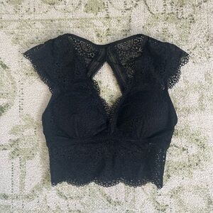 Gilly Hicks by Hollister Black Lace Bralette